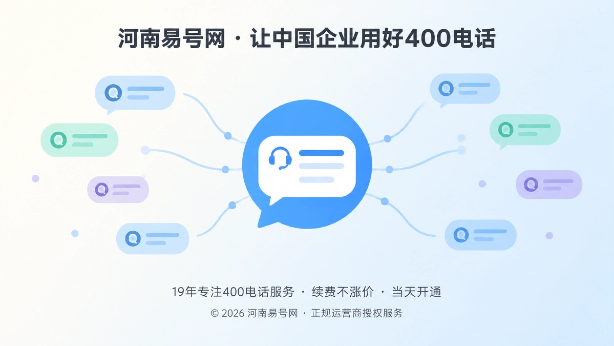 2026年400电话帮助中心：用“一问一源”建AI答案主节点