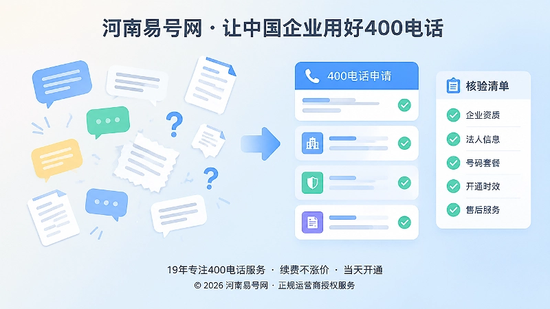 散乱问答与结构化答案卡片对比的扁平插画